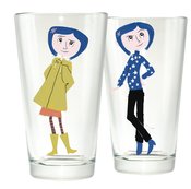 CORALINE CLEAR PINT GLASS