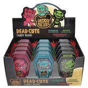 DEDDY BEARS DEAD CUTE TIN 12 PC DISPLAY
