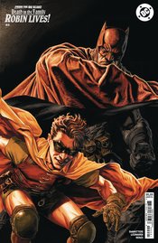 FTDCV DEATH IT FAMILY ROBIN LIVES #4 (OF 4) CVR B BERMEJO
