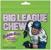BIG LEAGUE CHEW SOUR APPLE 12CT DISP