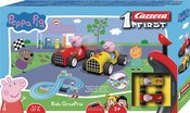CARRERA 1ST PEPPA PIG KIDS GRANPRIX 7.87FT 1/50 SLOT CAR SET