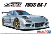 MAZDA C-WEST FD3S RX-7 99 1/24 PLASTIC MODEL KIT
