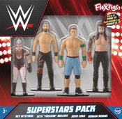 FLEXFIGS WWE SUPERSTARS WAVE 1 4PK
