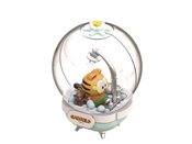 GARFIELD CRYSTAL BALL COZY BATH 140PCS BUILDING BLOCK TOY (N