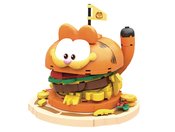 GARFIELD FOODIE HAMBURGER 162PCS BUILDING BLOCK TOY  (C