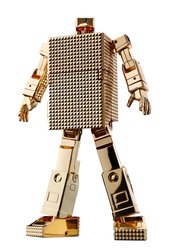 GOLDLIGHTAN WARRIOR GX-32SP GOLD LIGHTAN SOUL CHOGOKIN FIG (