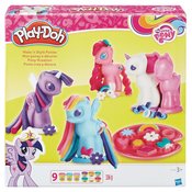 PLAY-DOH MY LITTLE PONY MAKE & STYLE PONIES PLAY SET  (
