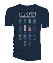 DOCTOR WHO THE TARDIS CELEBRATION TS 2XL