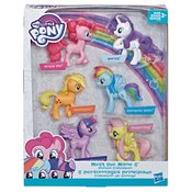 MY LITTLE PONY MANE 6 PONIES 6PC FIGURE COLLECTION