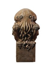 CTHULHU COIN BANK STATUE STONE COLOR