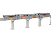 TAMA INTERCITY MONORAIL SERIES 1000 4 CARS 1/150 PAPER KIT (