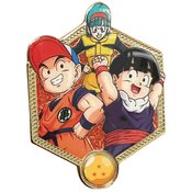 DRAGONBALL Z GOLDEN SERIES2 KRILLIN GOHAN & BULMA PIN