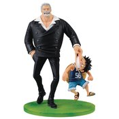 ONE PIECE ROAD TO DOWN LUFFY & GARP REVIBLE ICHIBAN FIG (NET