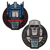 TRANSFORMERS 40TH ANNIVERSARY TWIN SET OF PIN BADGES
