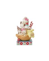 JIM SHORE HELLO KITTY & FRIENDS WAFFLE SUNADE 8.25IN FIGURE