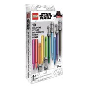 LEGO STAR WARS LIGHTSABER GEL PEN 10PC PACK SET