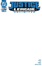 JUSTICE LEAGUE UNLIMITED #1 CVR G BLANK CSV