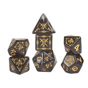 D&D ADVENTURE DICE ROGUE BLACK