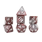 D&D ADVENTURE DICE FIGHTER RED