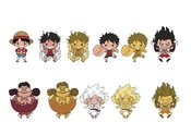 ONE PIECE SERIES4 24PC 3D FOAM BAG CLIP BMB DS