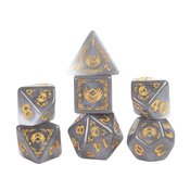 D&D ADVENTURE DICE PALADIN WHITE GREY