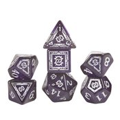 D&D ADVENTURE DICE WARLOCK PURPLE