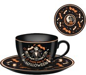 NBX JACK PAPER CUT BATS 6.7OZ TEACUP & SAUCER SET