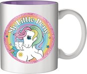MY LITTLE PONY RETRO RAINBOW GLITTER 20OZ MUG