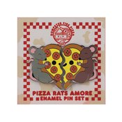 PIZZA RATS AMORE 1IN PIN SET