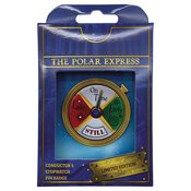 THE POLAR EXPRESS CONDUCTOR`S STOPWATCH SPINNING PIN BADGE (