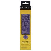 FRIENDS DESK PAD & COASTER SET