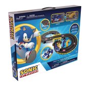 SONIC & TAILS SLOT CAR 8 FEET TRACK B/O SART