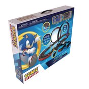 SUPER SONIC & SHADOW SLOT CAR 18FT TRACK B/O SART