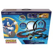 SUPER SONIC & TAILS SLOT CAR 18FT TRACK B/O SART