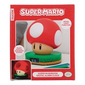 SUPER MARIO MUSHROOM DIGITAL ALARM CLOCK