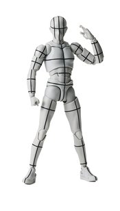 BODY-KUN SPORTS ED WIRE FRAME GRAY S.H.FIGUARTS AF