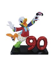 DISNEY BRITTO 90TH ANNIVERSARY DONALD 8.75IN FIGURE  (C