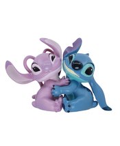 DISNEY STITCH & ANGEL 5.5IN BOOKENDS 2PC FIGURE SET  (C
