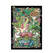 POKEMON 208-AC54 TYPE GRASS ENSKY ARTCRYSTAL PUZZLE  (C