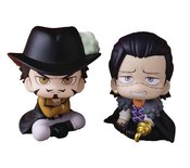 ONE PIECE LOOKUP DRACULE MIHAWK & CROCODILE FIG W/GIFT