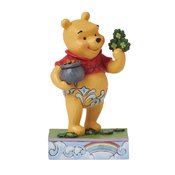 WINNIE THE POOH JIM SHORE W/CLOVER 4.5IN FIGURE
