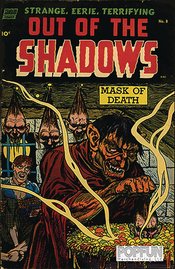 PRECODE HORROR OUT OF THE SHADOWS 17X12IN METAL SIGN