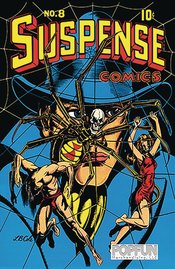 PRECODE HORROR SUSPENSE 17X12IN METAL SIGN