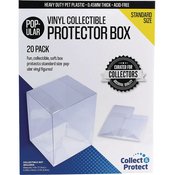 VINYL COLLECTIBLE SOFT COLLAPSIBLE PROTECTOR BOX 20 PACK (NE