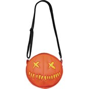 TRICK R TREAT SAM O LANTERN LIT YELLOW BAG