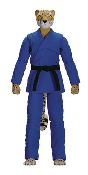 ZOO JITSU CHICO THE CHEETAH BLUE GI 6IN AF