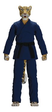 ZOO JITSU JAIRO THE JAGUAR NAVY GI 6IN AF