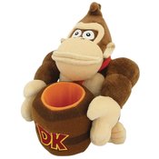 SUPER MARIO BROS DONKEY KONG BARREL 8 IN PLUSH