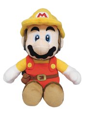 SUPER MARIO BROS BUILDER MARIO 10 IN PLUSH
