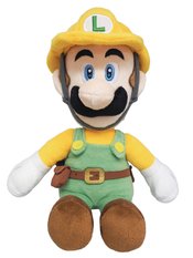 SUPER MARIO BROS BUILDER LUIGI 10 IN PLUSH